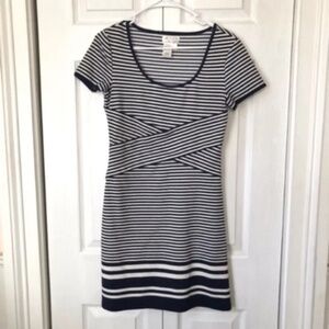Max Studio Nautical Striped Dress